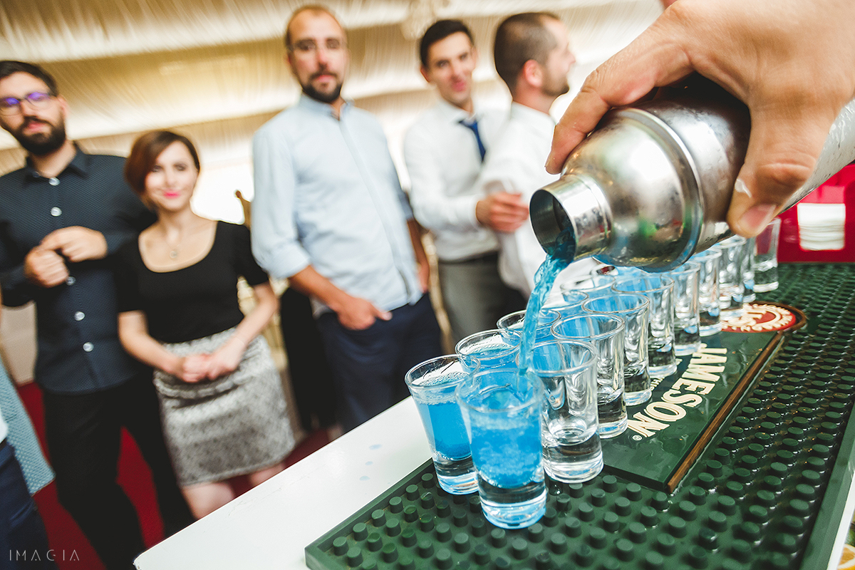 cocktail bar la nunta la pensiunea serena cluj