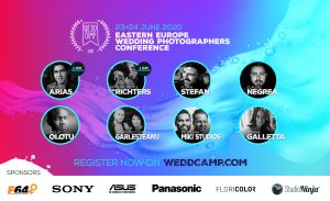 WEDDCAMP Conference 2020 - o conferință a fotografilor de nuntă din România