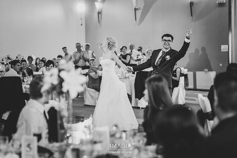 Dansul mirilor la o nuntă de la Hotel Napoca din Cluj-Napoca